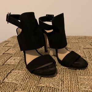 Zara Black 4” Statement Sandal